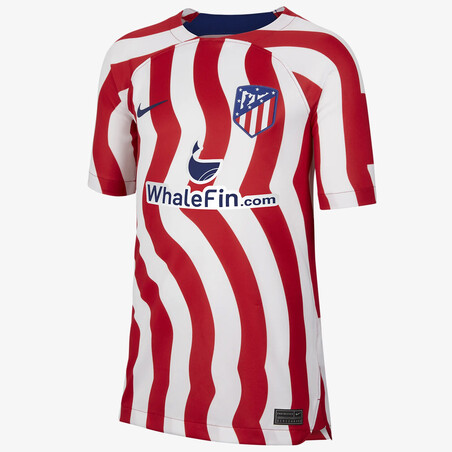 Maillot junior Atlético Madrid domicile 2022/23