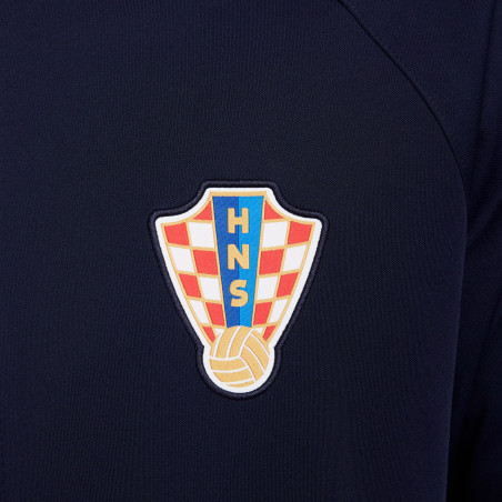 Veste survêtement Croatie Anthem bleu foncé 2022