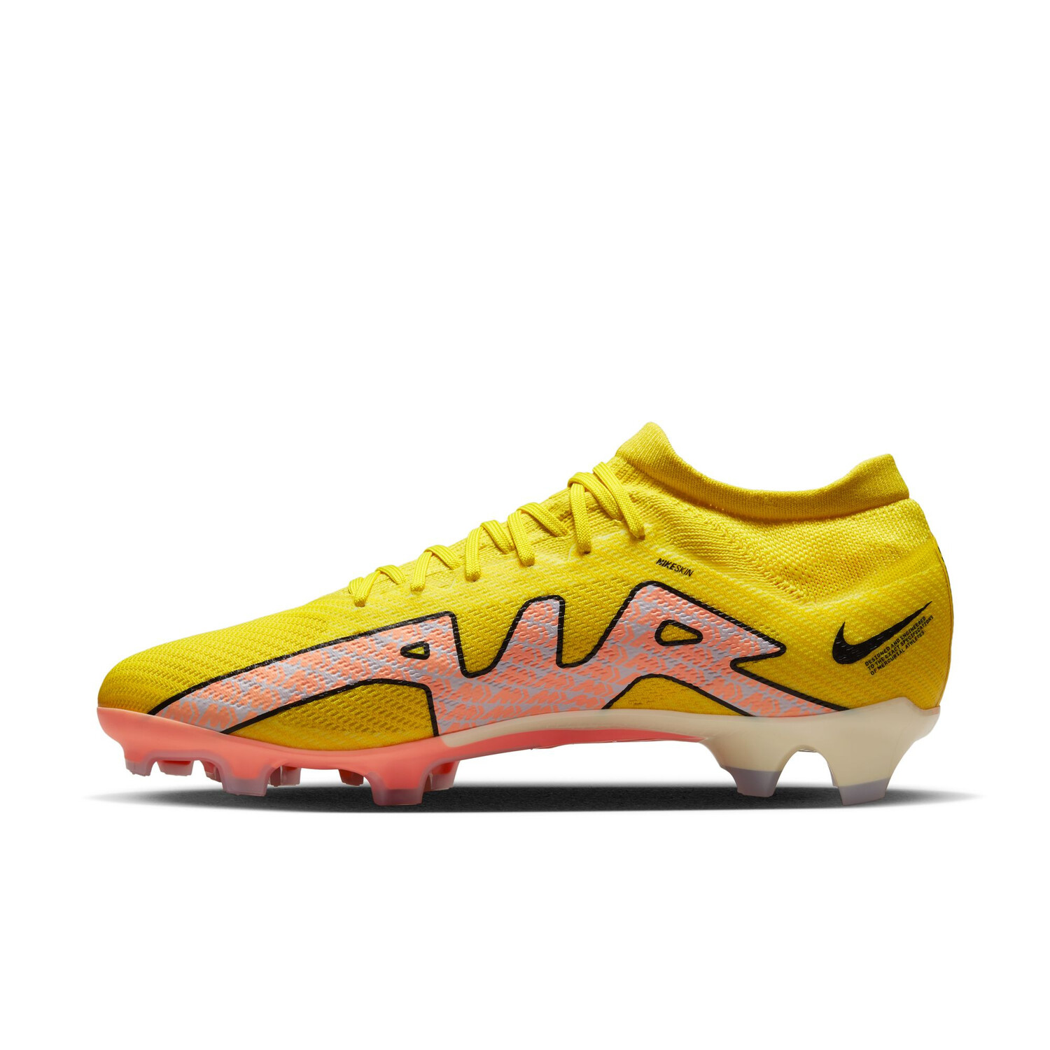 nike vapormax jaune fluo
