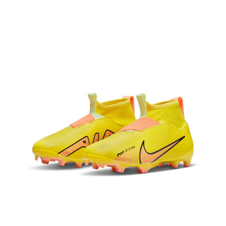 Nike Air Zoom Mercurial Superfly 9 junior Academy FG/MG jaune