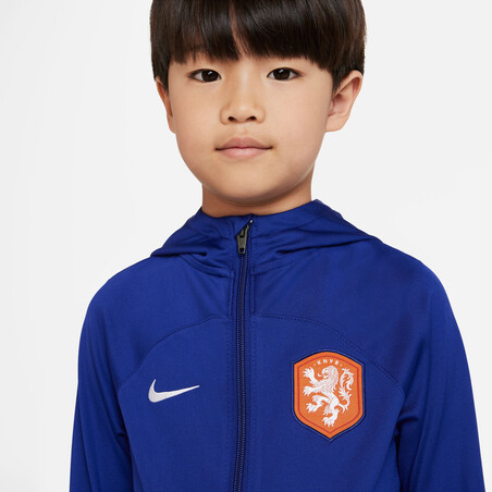 Ensemble survêtement junior Pays-Bas bleu 2022