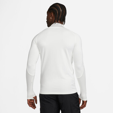 Sweat zippé Tottenham Strike blanc 2022/23
