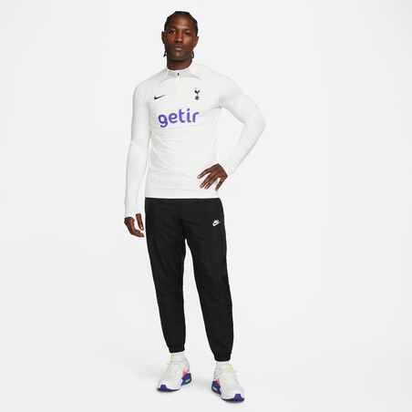 Sweat zippé Tottenham Strike blanc 2022/23
