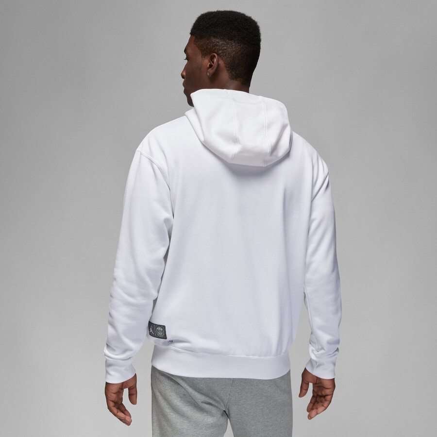 Veste survêtement PSG x Jordan Fleece blanc bleu 2022/23