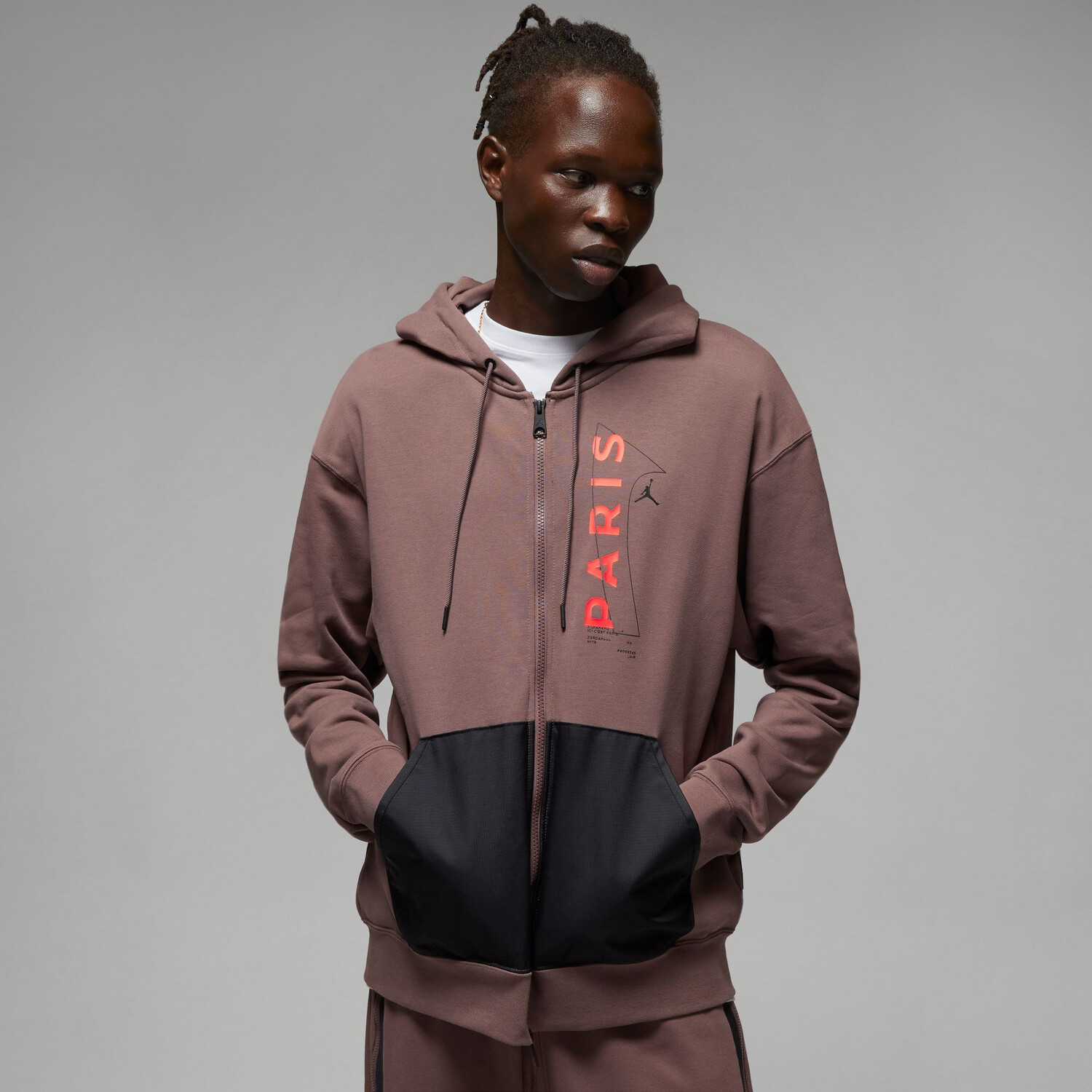 Veste à Capuche Pour Enfant - Style Survêtement Italien, Motifs Imprimés 3D, Polyester - Taille 4 à 9 Ans (110 à 150 Cm)