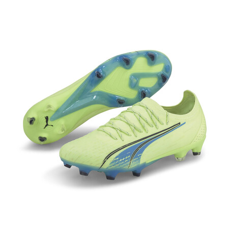 Puma Ultra Ultimate FG/AG vert bleu