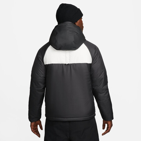 Doudoune Nike Therma-Fit Legacy blanc noir JKT