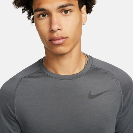 Sous-maillot manches longues Nike Pro warm gris