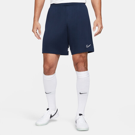 Short entraînement Nike Dri-FIT Academy bleu foncé blanc