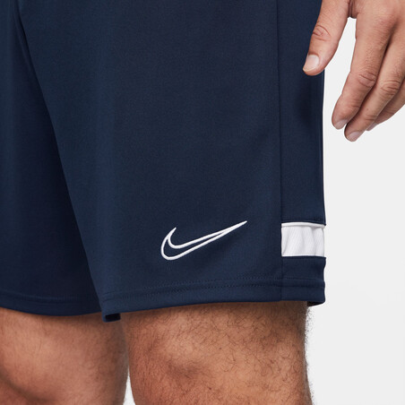 Short entraînement Nike Dri-FIT Academy bleu foncé blanc