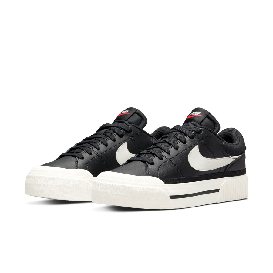 Nike Court Legacy Lift noir blanc