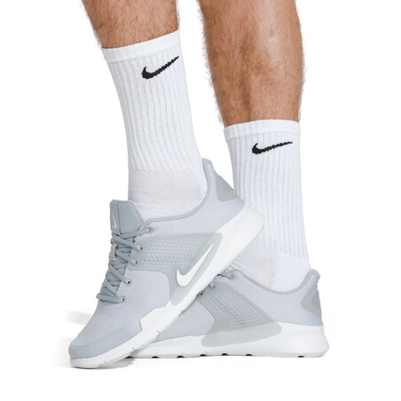 Lot 6 paires chaussettes entraînement Nike Crew Everyday blanc noir