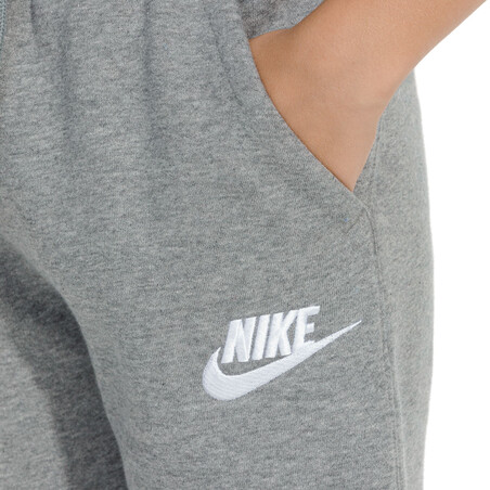 Pantalon survêtement junior Nike Club Fleece gris