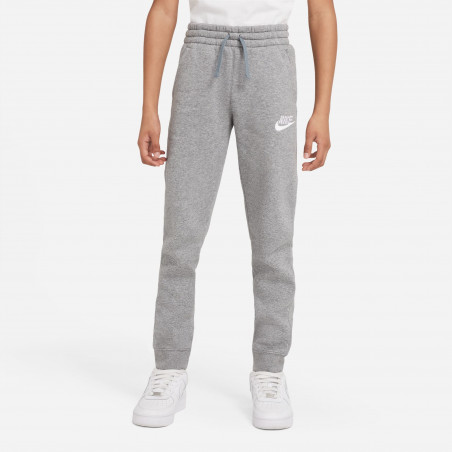 Pantalon survêtement junior Nike Club Fleece gris