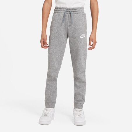 Pantalon survêtement junior Nike Club Fleece gris