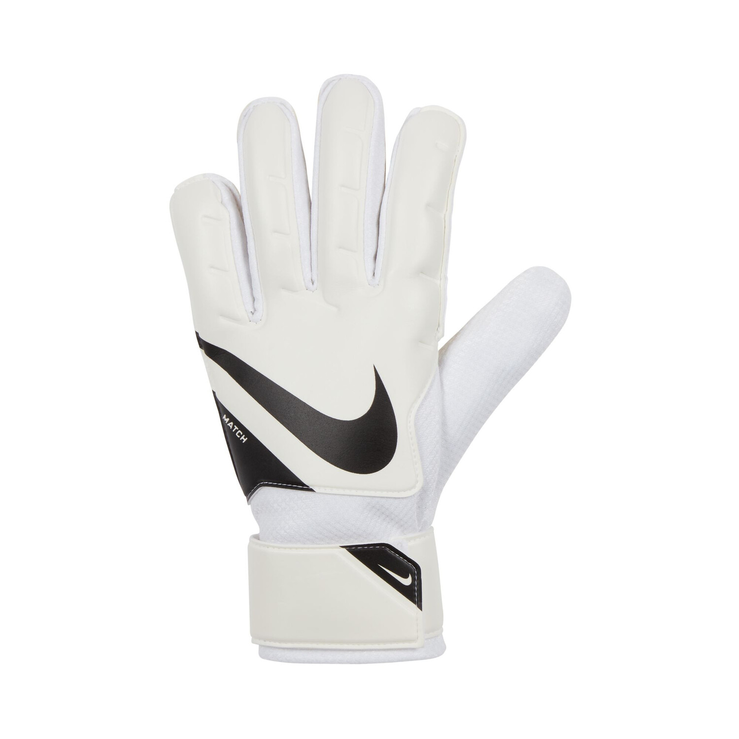 Gants gardien Nike Match blanc noir sur