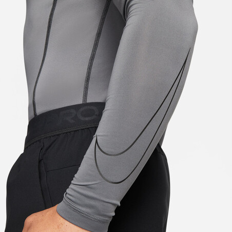 Sous-maillot manches longues Nike Pro gris