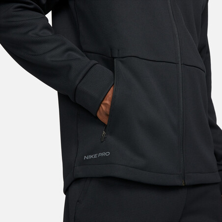 Veste survêtement Nike Pro Therma-Fit noir 