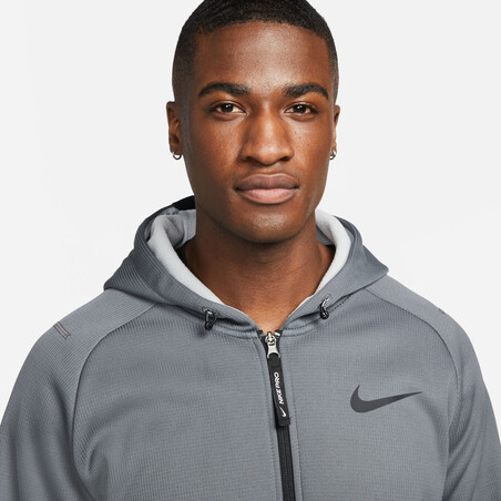 Veste survêtement Nike Pro Therma-Fit gris