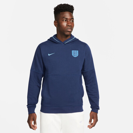 Sweat à capuche Angleterre Travel Fleece bleu 2022