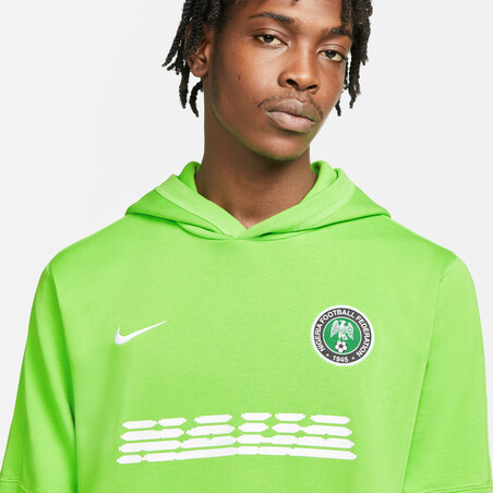 Sweat à capuche Nigeria Fleece vert 2022