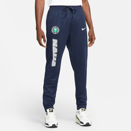 Pantalon survêtement Nigeria Travel bleu blanc 2022