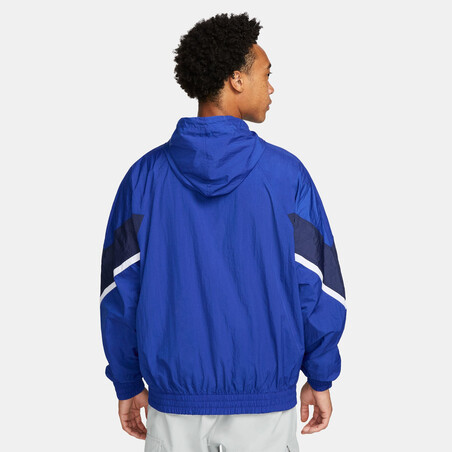 Veste surv tement PSG Anthem woven bleu 2022 23 sur Foot
