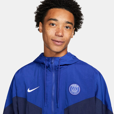 Veste survêtement PSG Anthem woven bleu 2022/23