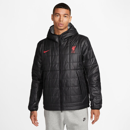 Veste survêtement Liverpool Winter Fleece noir 2022/23