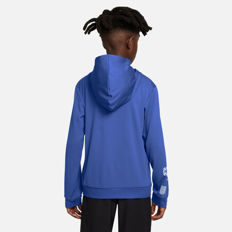 Sweat à capuche Nike CR7 bleu or 2022/23