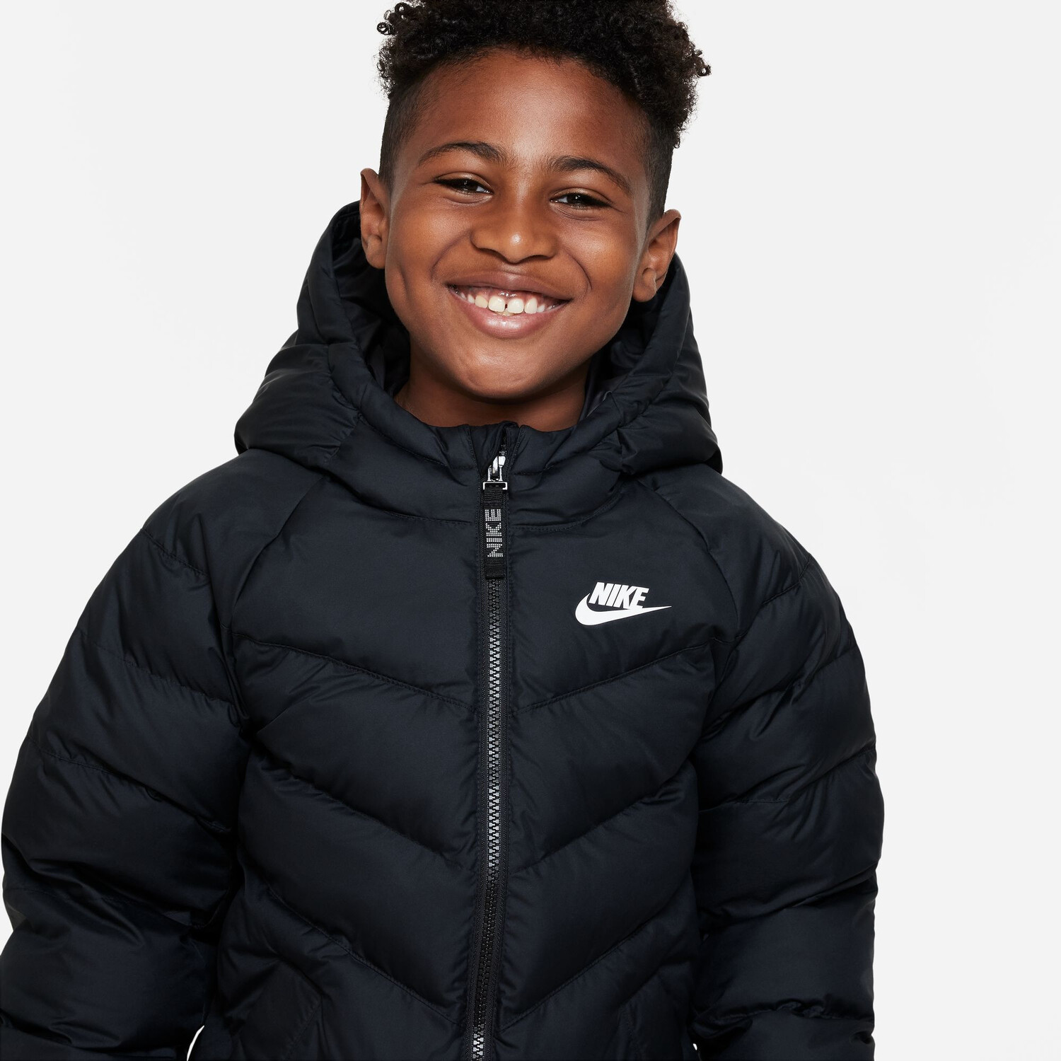 Doudoune junior Nike noir sur