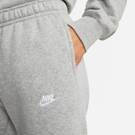 Pantalon survêtement Nike Club molleton gris