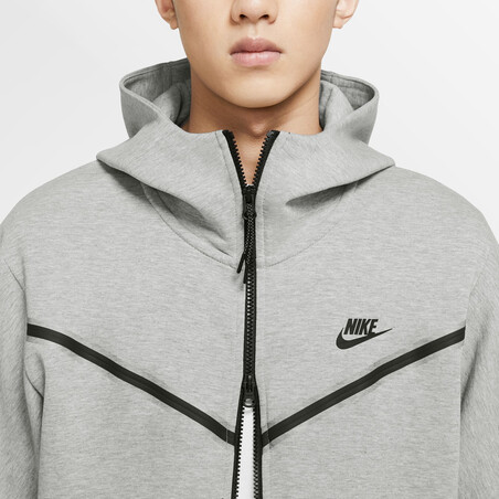 Veste survêtement Nike Tech Fleece gris