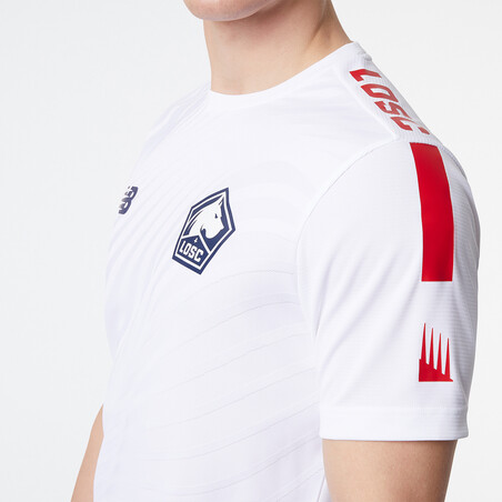 Maillot avant match LOSC blanc 2022/23
