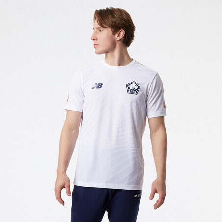 Maillot avant match LOSC blanc 2022/23
