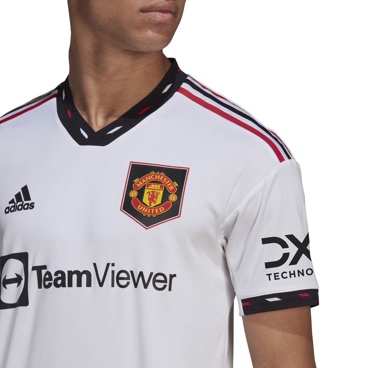 Maillot Manchester United extérieur Authentic 2022/23 sur Foot.fr