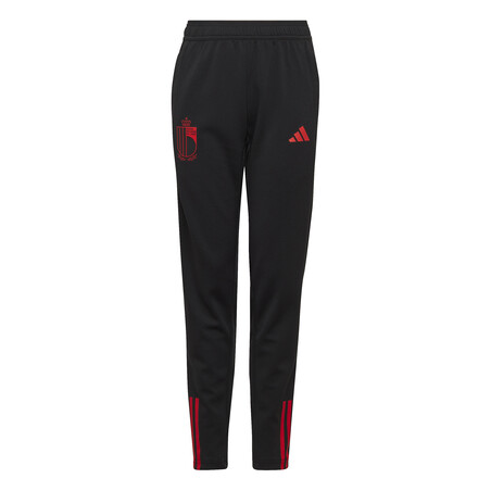 Pantalon survêtement junior Belgique noir rouge 2022
