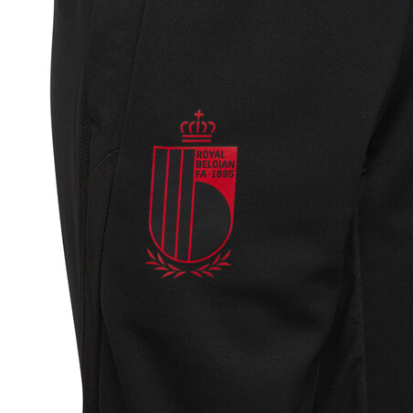 Pantalon survêtement junior Belgique noir rouge 2022