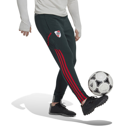 Pantalon survêtement River Plate gris rouge 2022/23
