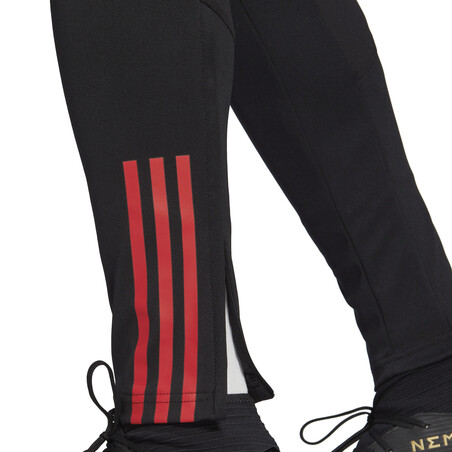 Pantalon survêtement Belgique noir rouge 2022