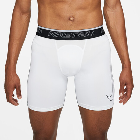 Sous-short Nike Pro blanc noir