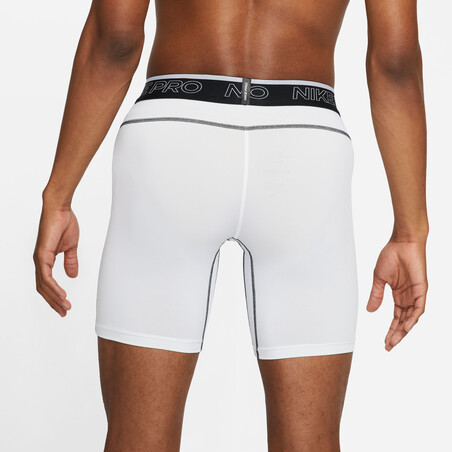 Sous-short Nike Pro blanc noir