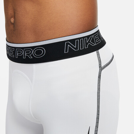 Sous-short Nike Pro blanc noir