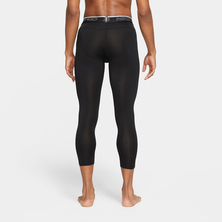 Legging 3/4 Nike Pro homme noir blanc