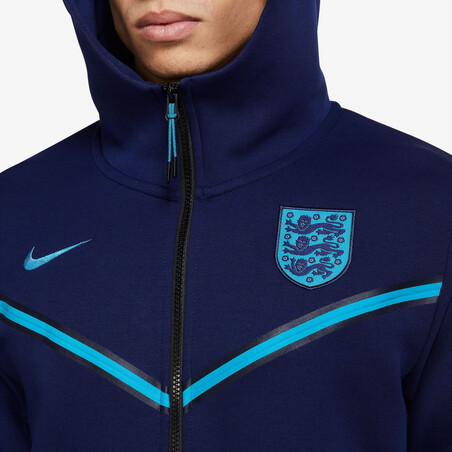 Veste survêtement Angleterre Tech Fleece bleu 2022