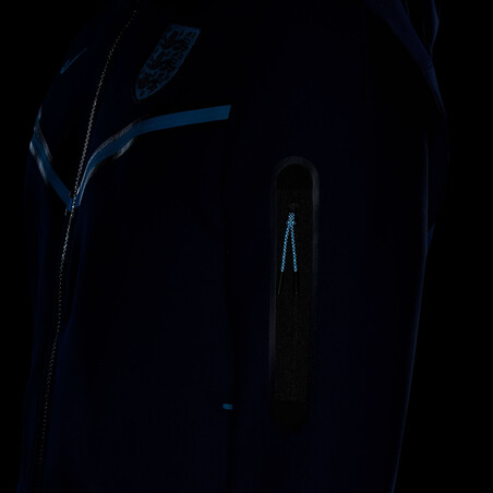 Veste survêtement Angleterre Tech Fleece bleu 2022