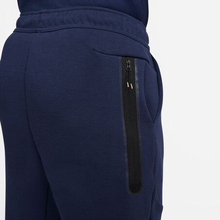 Pantalon survêtement Equipe de France TechFleece bleu or 2022