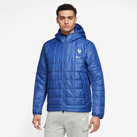 Veste survêtement Equipe de France Winter Fleece bleu 2022