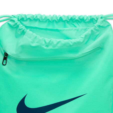 Sac de gym Nike vert 18L