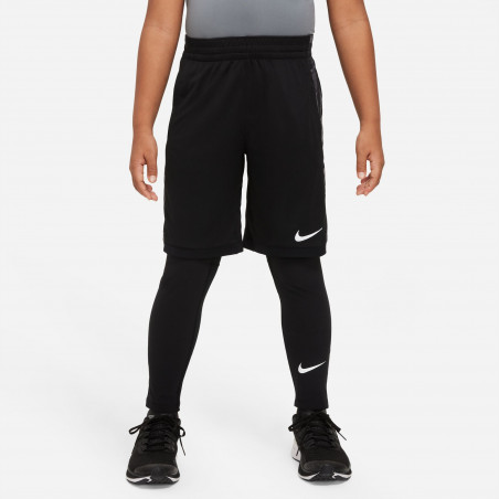 Legging junior Nike Pro noir blanc
